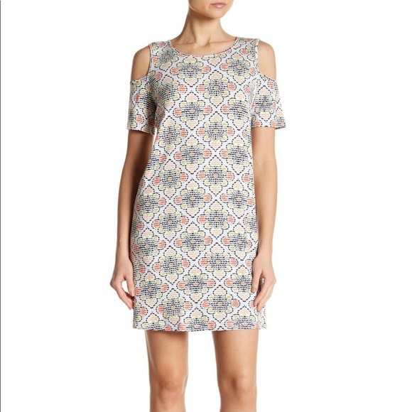 Tart Albany Cold Shoulder Floral Print Dress - Picture 1 of 1